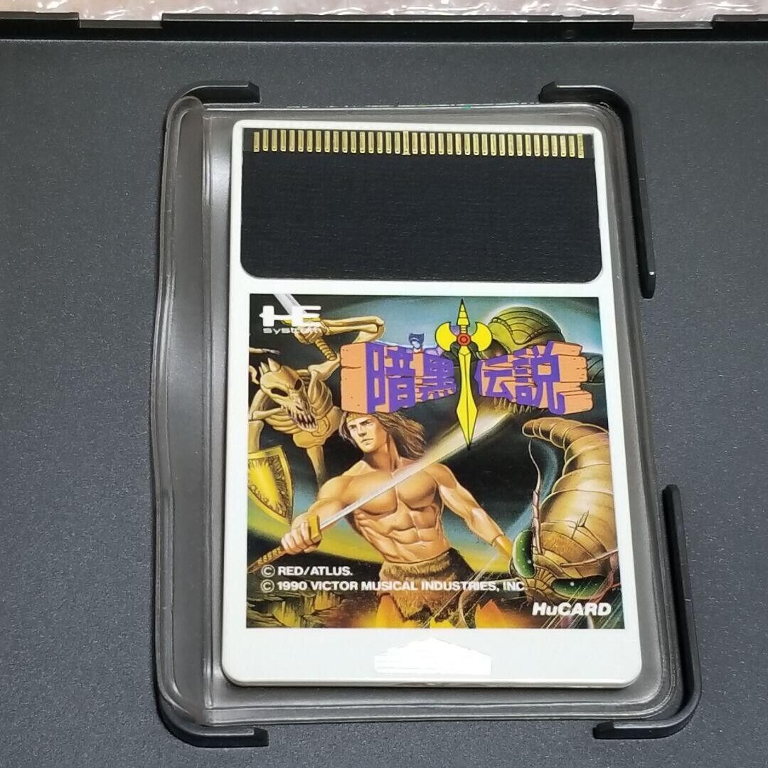 Ankoku Legend PC Engine Hu Card Japan Region