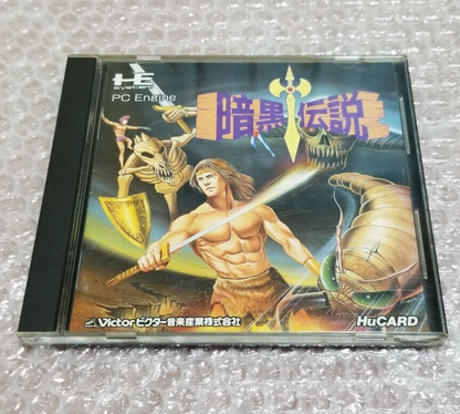 Ankoku Legend PC Engine Hu Card Japan Region