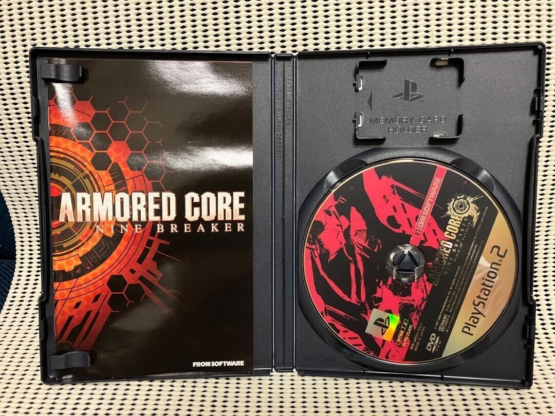 Armored Core Nine Breaker Playstation2 PS2 Japn Region