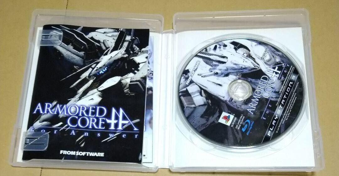 Armored Core for Answer PlayStation3 PS3 Japanese Region Free